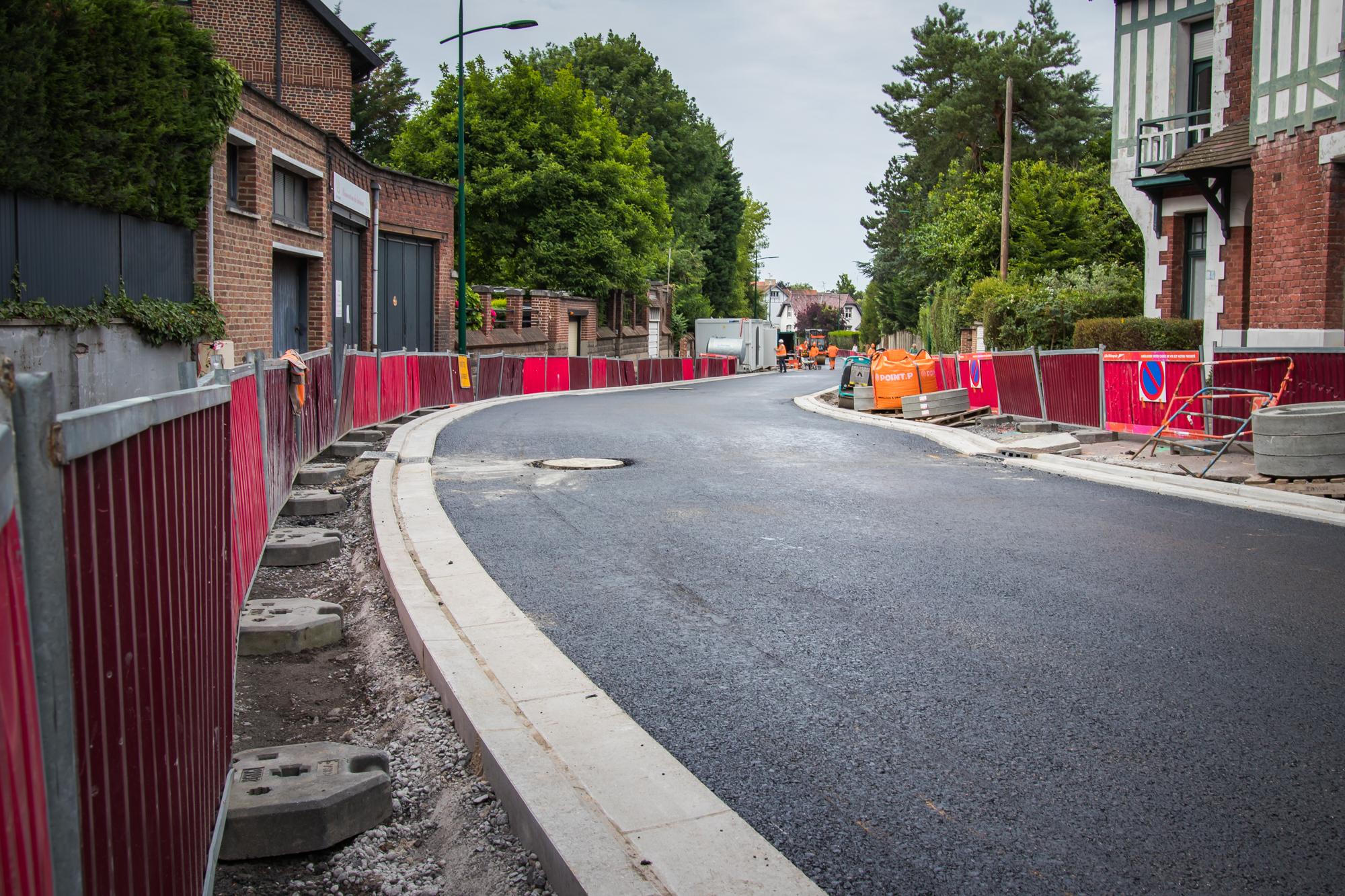 rue Faidherbe, les travaux avancent