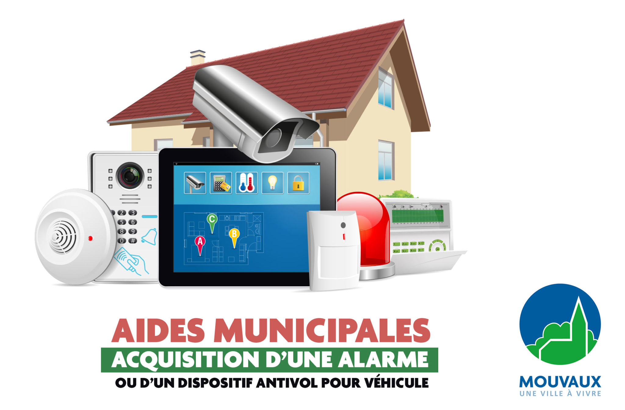 Dispositif d'aide à l'acquisition d'une alarme mouvaux