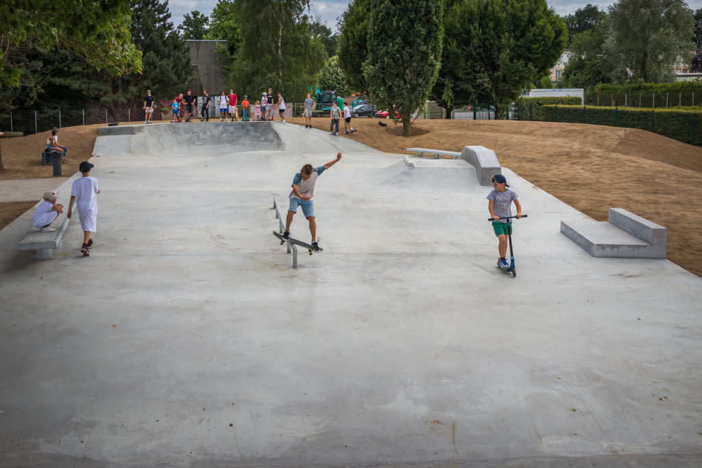 Skate park à Mouvaux