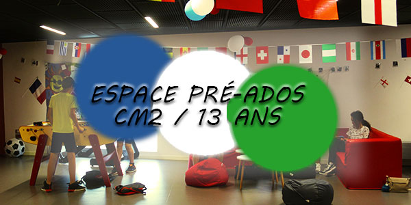 Espace pré-ados