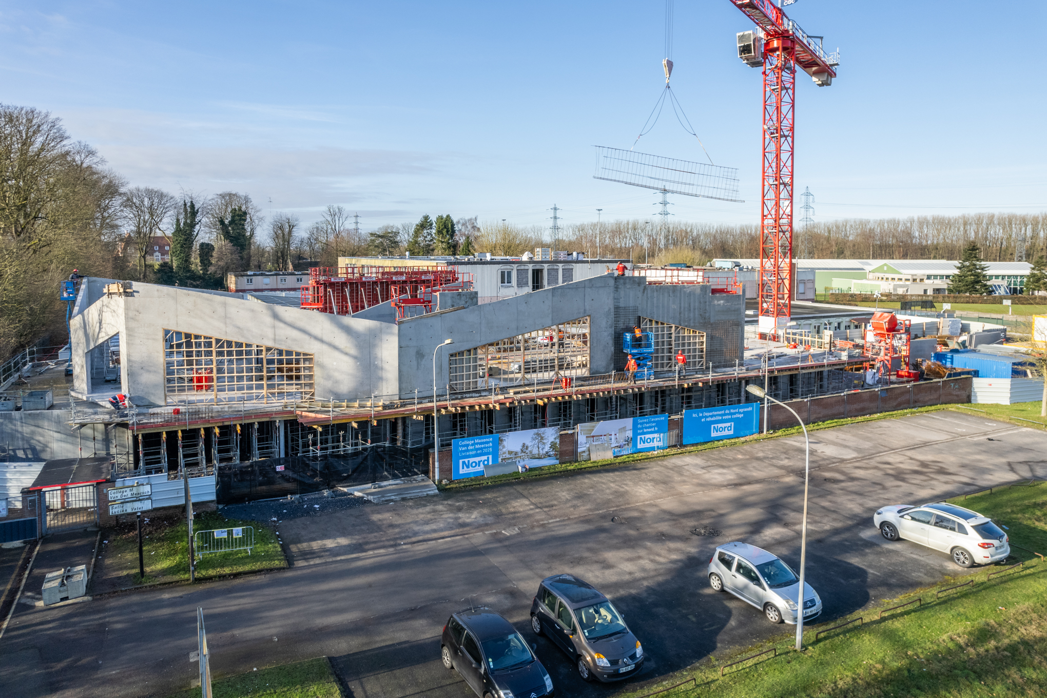 rénovation du collège Maxence Van der Meersch