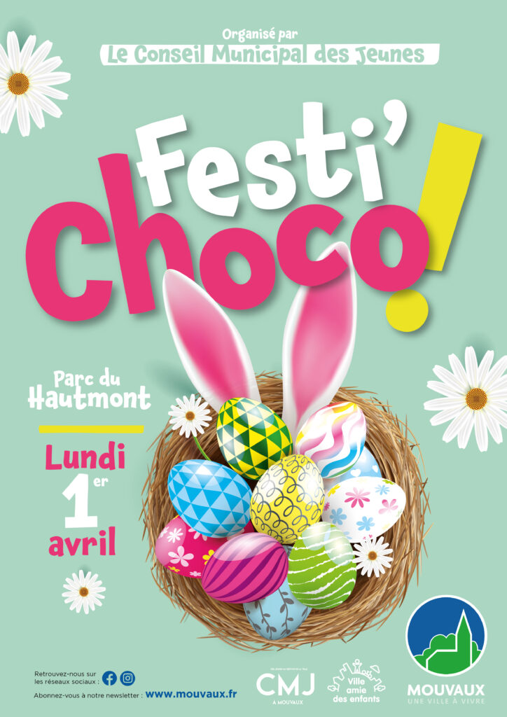 Festichoco, lundi 1er avril de 13h30 à 18h, parc du Hautmont