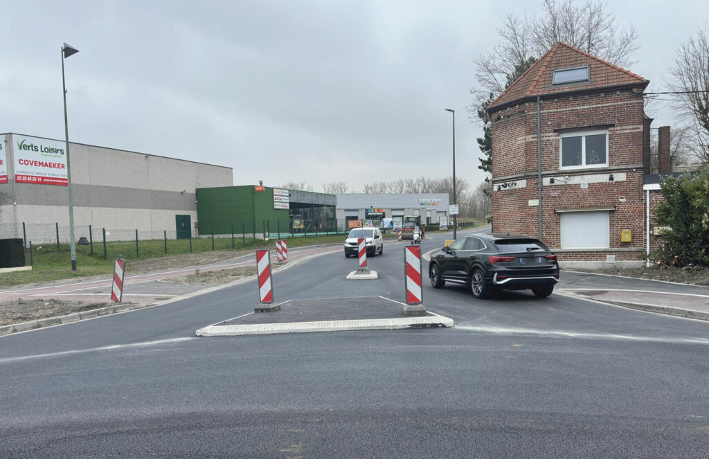 Pont de l'A22 réouvert en journée