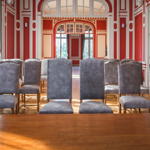 fauteuils recustomisés à l'Hôtel de ville