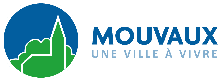 Logo allongé en couleur de la Ville de Mouvaux