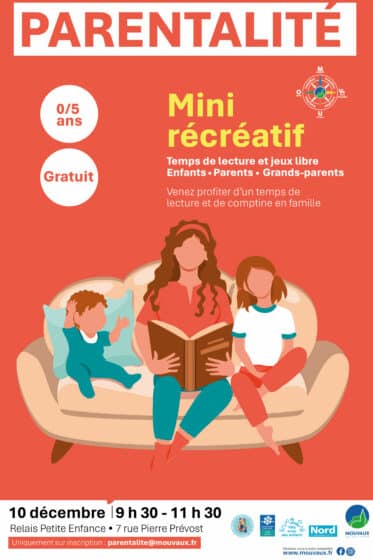 Mini récréatif : mercredi 10/12 – 9H30 / 11H30