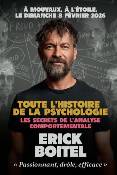 Erick Boitel, dimanche 8 février 2026 à 16h à L'étoile - Scène de Mouvaux