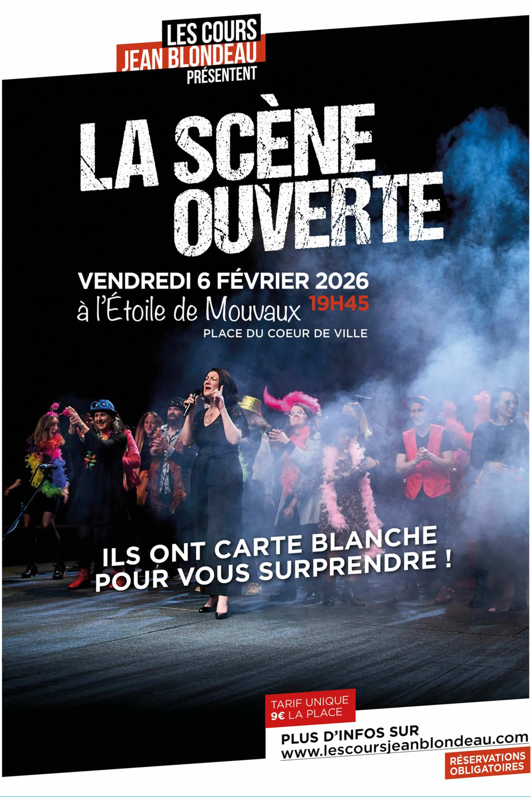 De l'humour à L'étoile - Scène de Mouvaux avec l'évènement scène ouverte le vendredi 6 février 2026 à 19h45