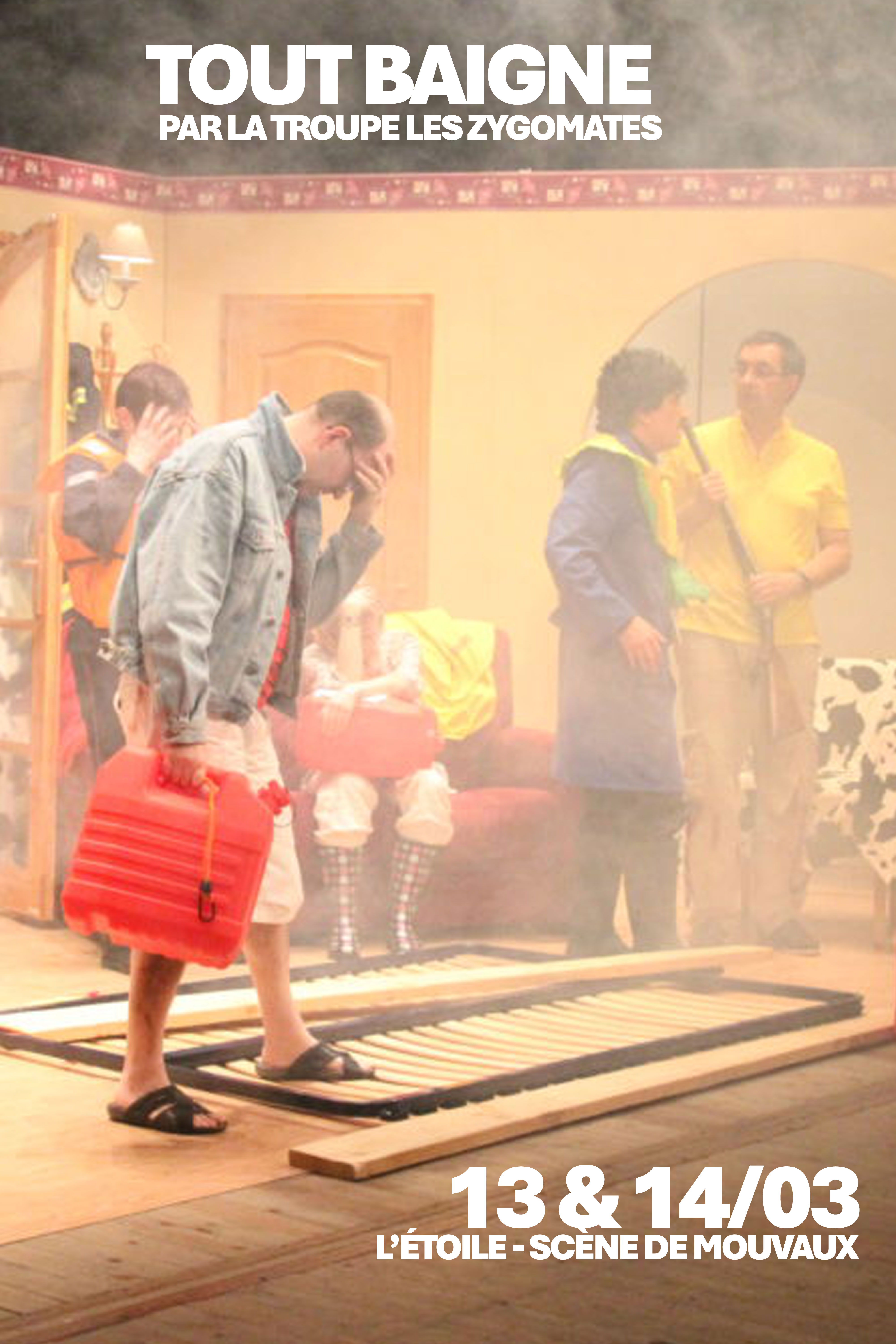 Tout baigne, théâtre, 13 & 14/03 – 19H50