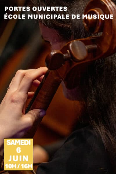 Portes ouvertes de l'école municipale de musique, samedi 6 juin 2026 de 10h à 16h, 42 boulevard Carnot - Mouvaux