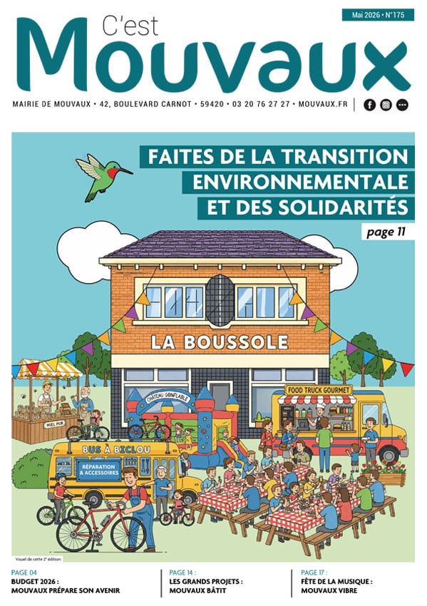 C'est Mouvaux, votre magazine municipal, édition numéro 175