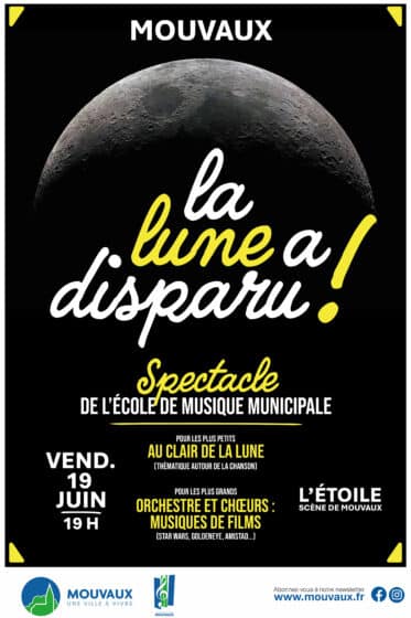La lune a disparu, vendredi 19/06 – 19H