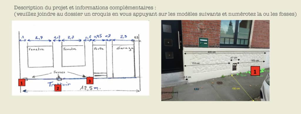modèle de base pour décrire votre projet de végétalisation de façade